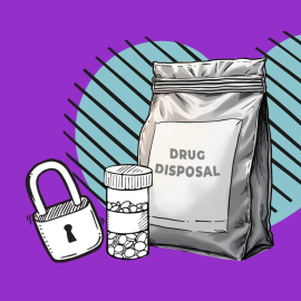 Doterra Drug Disposal Bag Graphic