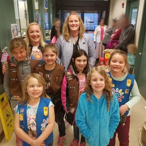 Girl Scout Troop 21078 in 2018
