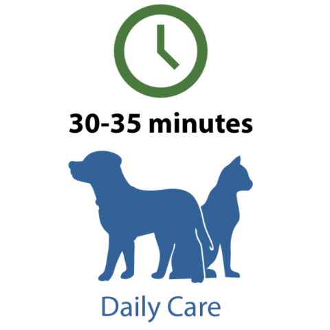 Daily Care: 30-35 Minutes