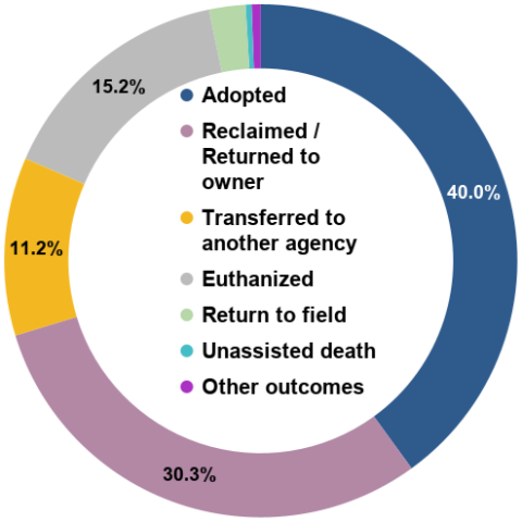June 2026 total animal outcomes